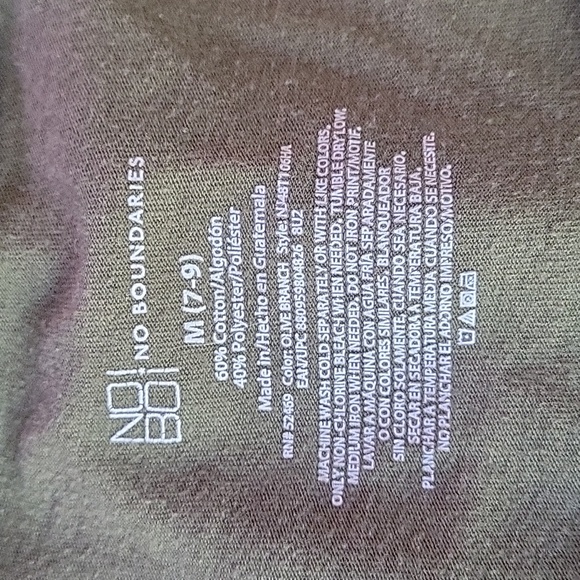 No boundaries army green long sleeve shirt - Picture 4 of 6